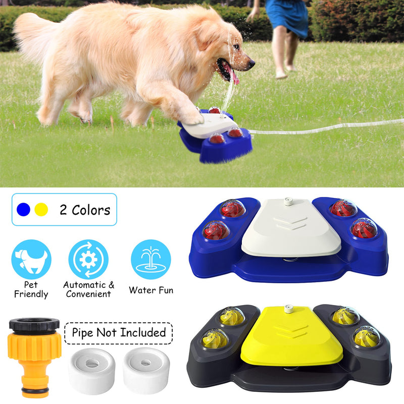 Automatic Pet Waterer – Outdoor Sprinkler Fountain Activated by Paw