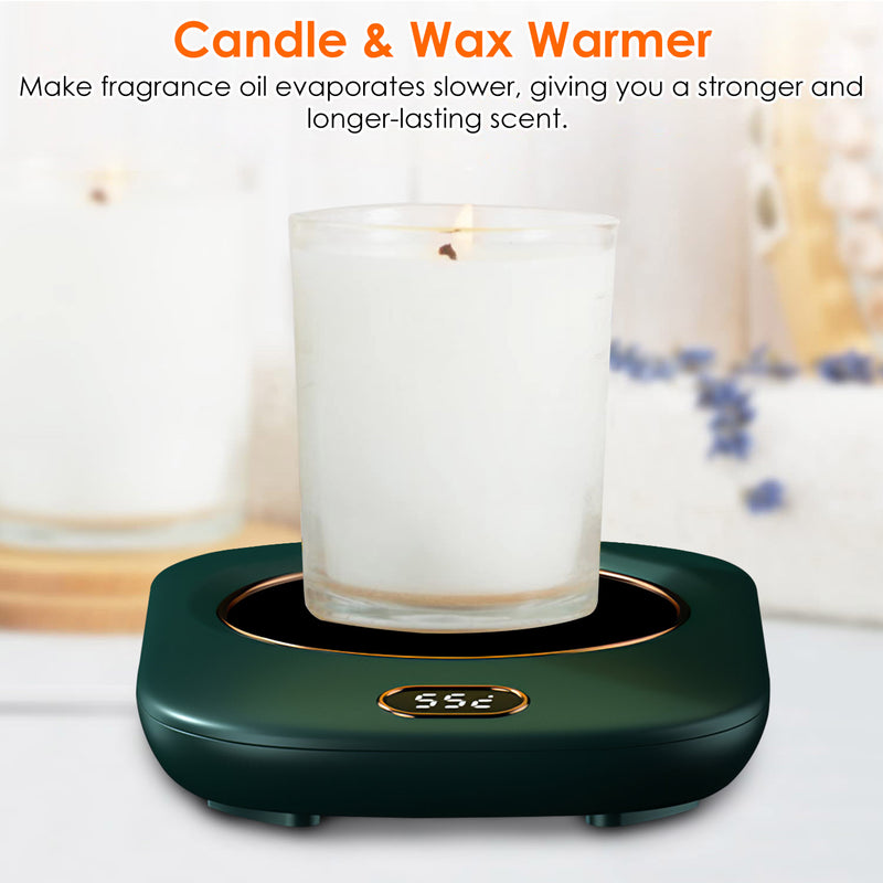 Mug Warmer – 3 Adjustable Temperatures, Ideal for Office and Home