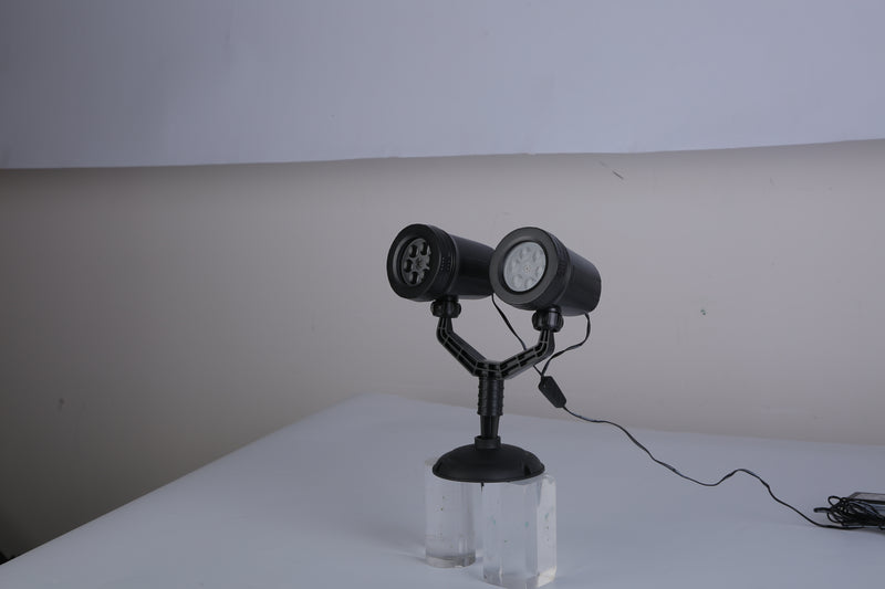 LED Snowflake Projector – Dual Adjustable Head IP44