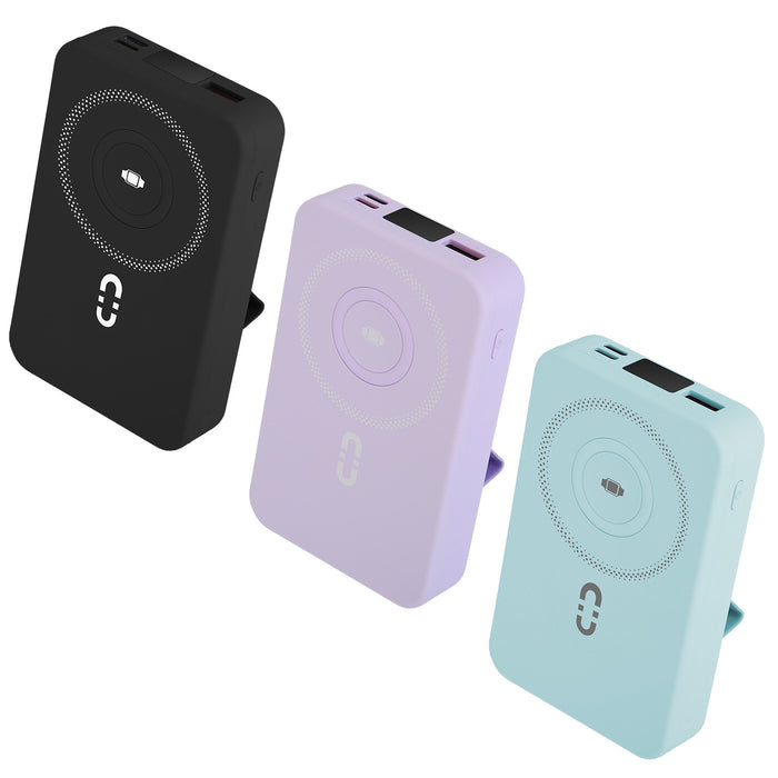 10000mAh Power Bank – Phone Stand with MagSafe and PD20W