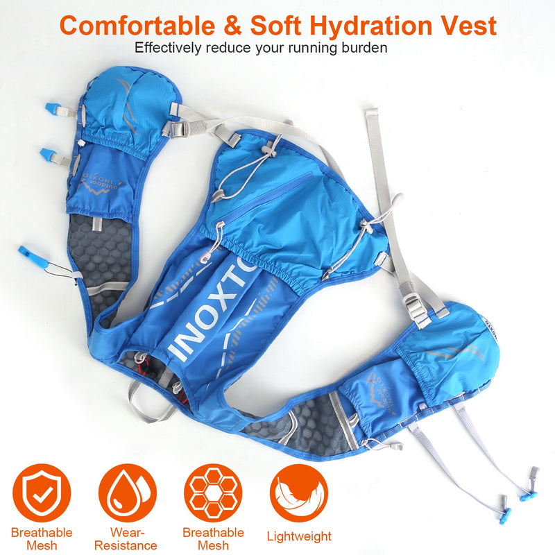 Running Hydration Vest – 5L with Water Bladders