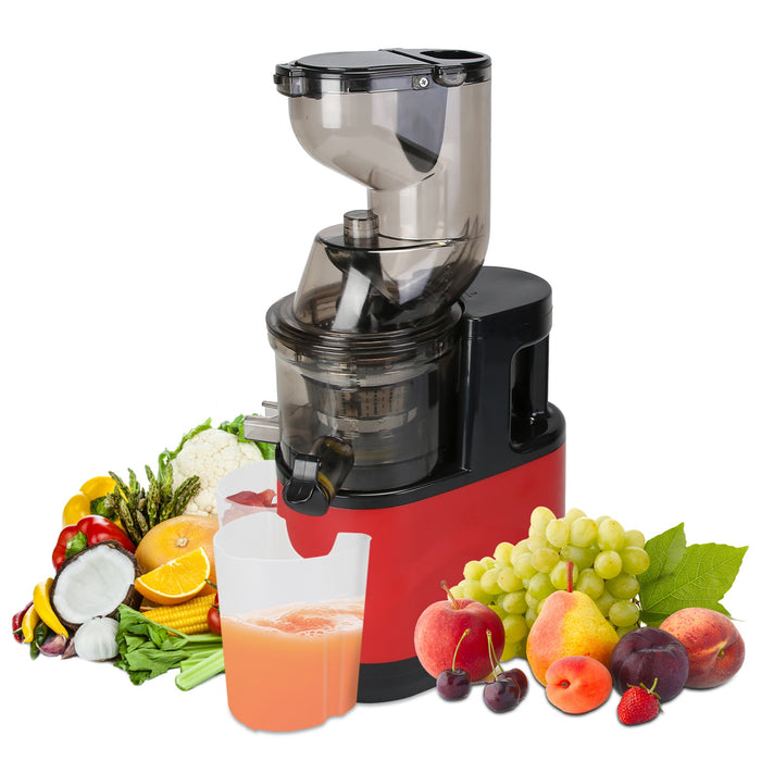 Slow Juicer - 300W with Clear Markings Display and Easy Cleaning
