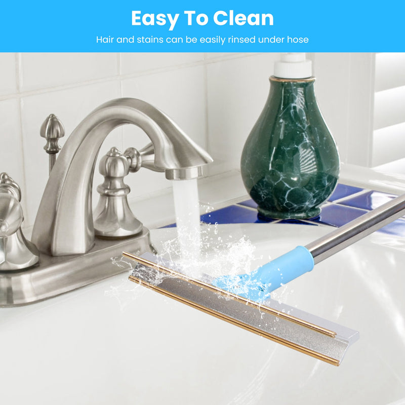 Dog and Cat Hair Remover – Telescopic Rake for Carpets, Clothes, and Upholstery
