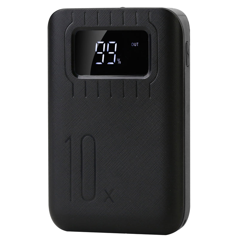 Universal Portable Charger – Power Bank with LCD Display and LED Flashlight