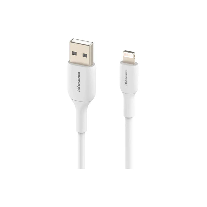 6 Kominic USB A - Lightning (iPhone) 1M Cables (Fast Charging)
