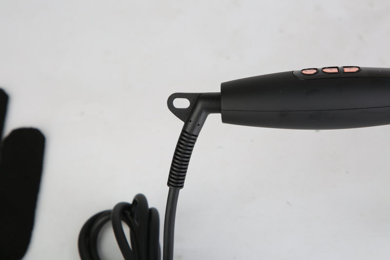 3-in-1 Thermal Brush - Straightener, Curler, and Comb with 10 Temperature Settings