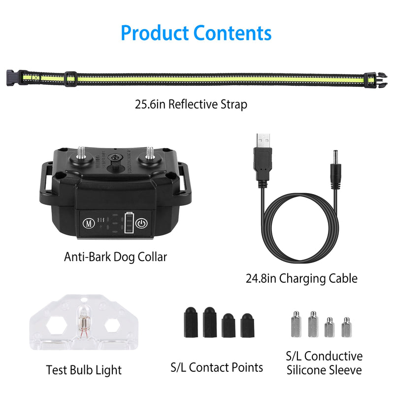 Dog Training Collar – Automatic Bark Control with 6 Intensity Levels