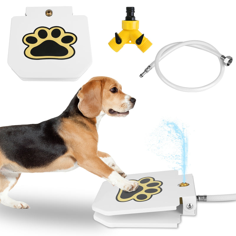 Dog Water Dispenser – Portable Fountain with Safety Pedal