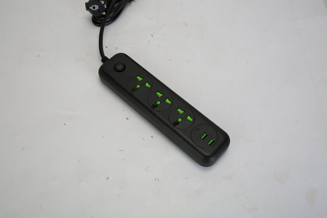 2500W Power Strip – With 6FT Cord and USB-A/USB-C Ports