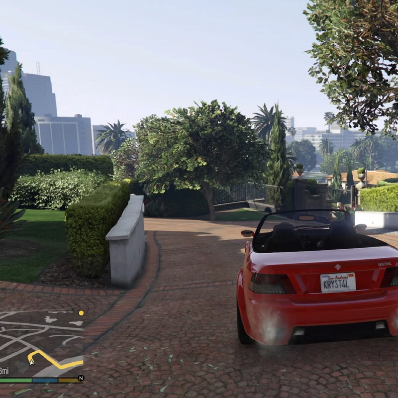 Imagen del videojuego Grand Theft Auto V para PlayStation 5, caja con portada del juego y logotipo de PS5.