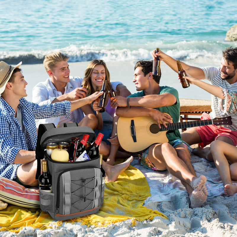 Thermal Backpack Bag - 25L with Large Capacity for Camping and Beach