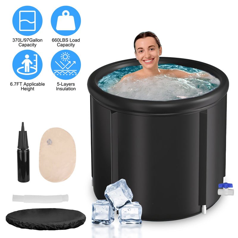 Portable Ice Bath 370L – Cold Immersion Therapy