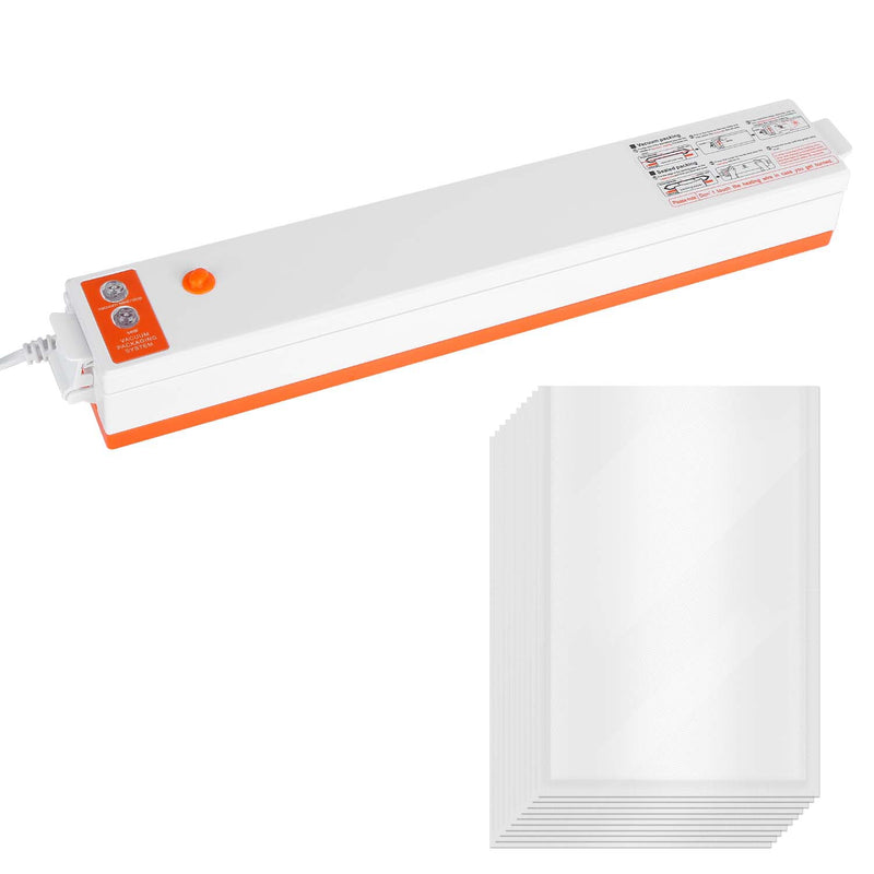 Food Vacuum Sealer Machine – Compact, Electric, and with 10 Bags Included