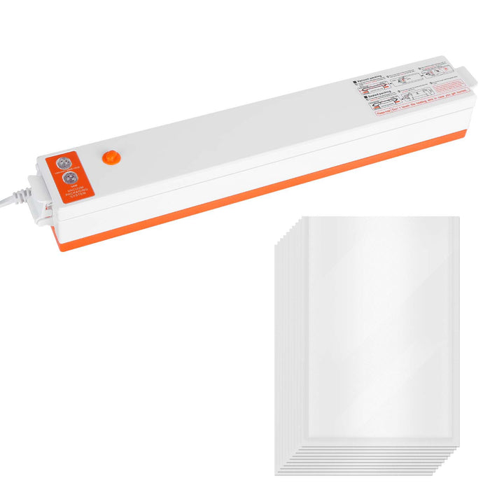 Food Vacuum Sealer Machine – Compact, Electric, and with 10 Bags Included