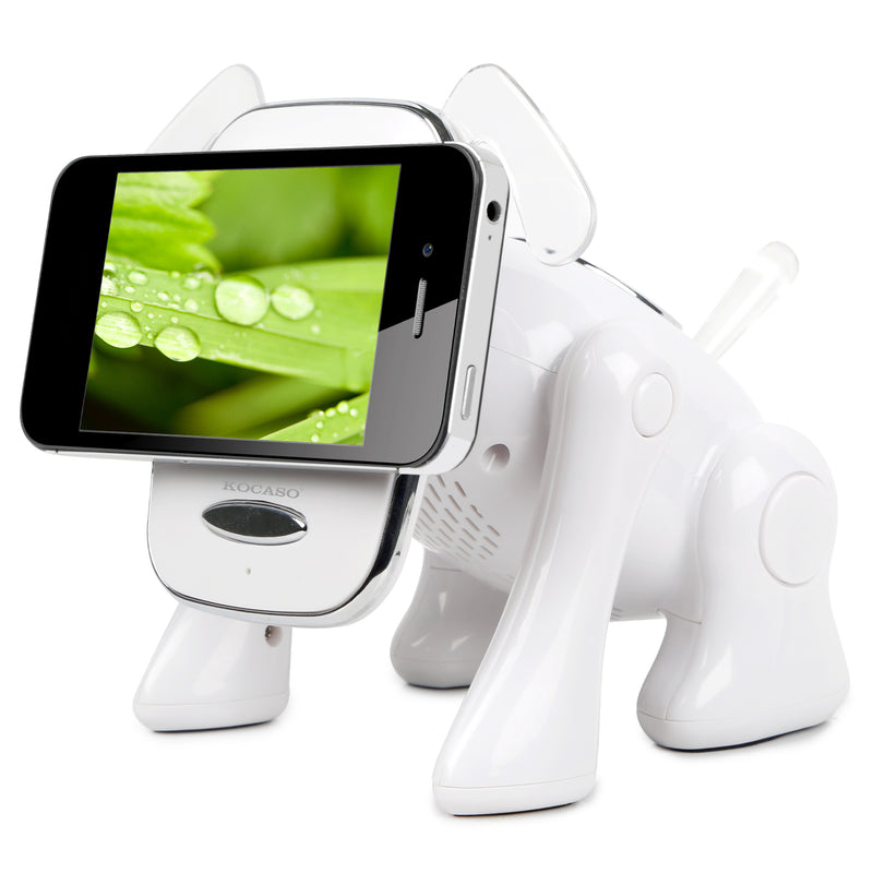 Wireless Puppy Design Speaker – Multifunctional with FM Radio and Phone Holder
