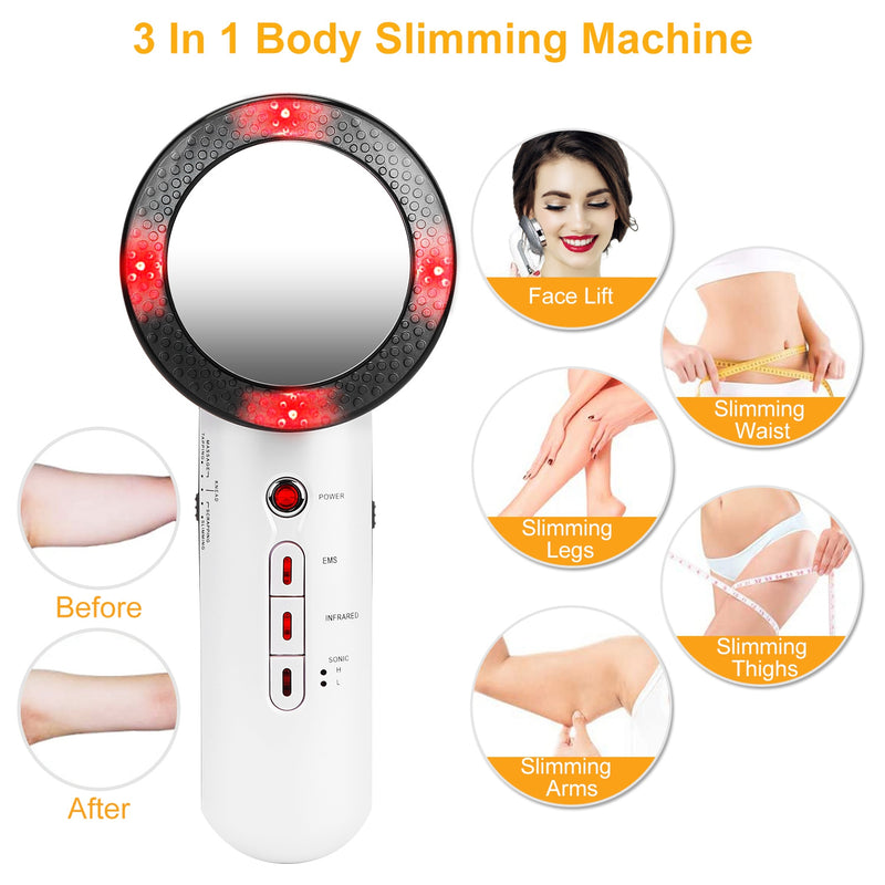 3-in-1 Body Massager – EMS, Ultrasound, and Infrared for Body Shaping and Skin Firming