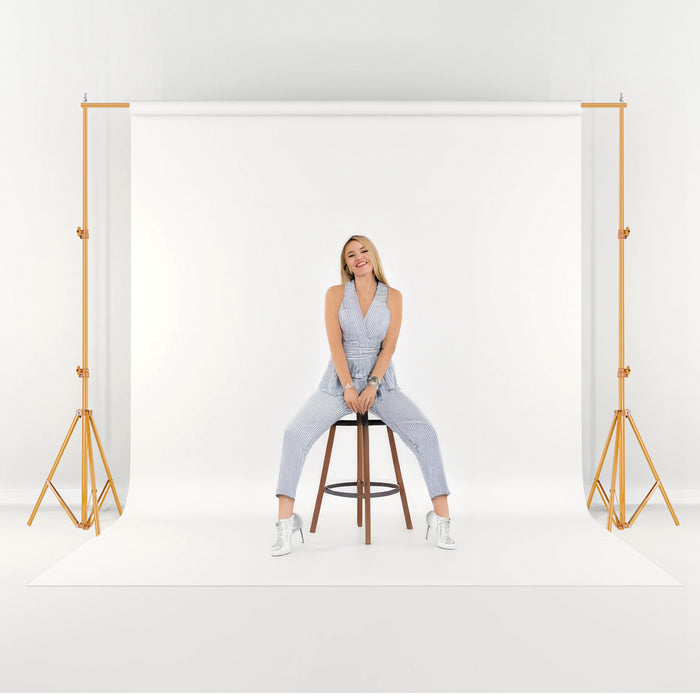 Adjustable Photo Backdrop Stand – 5 to 10 Feet with Bag