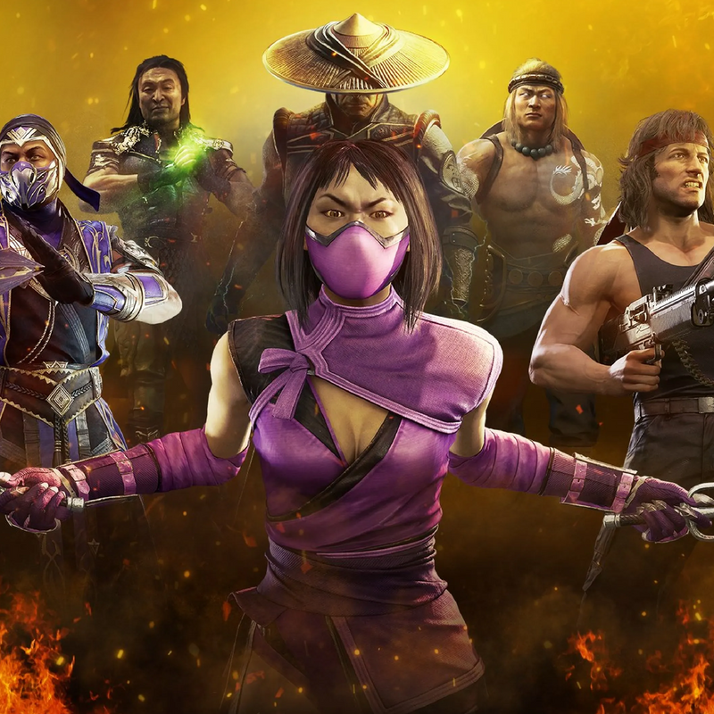 Juego de Mortal Kombat 11 Ultimate para PlayStation 5, con caja y arte del videojuego en la portada.