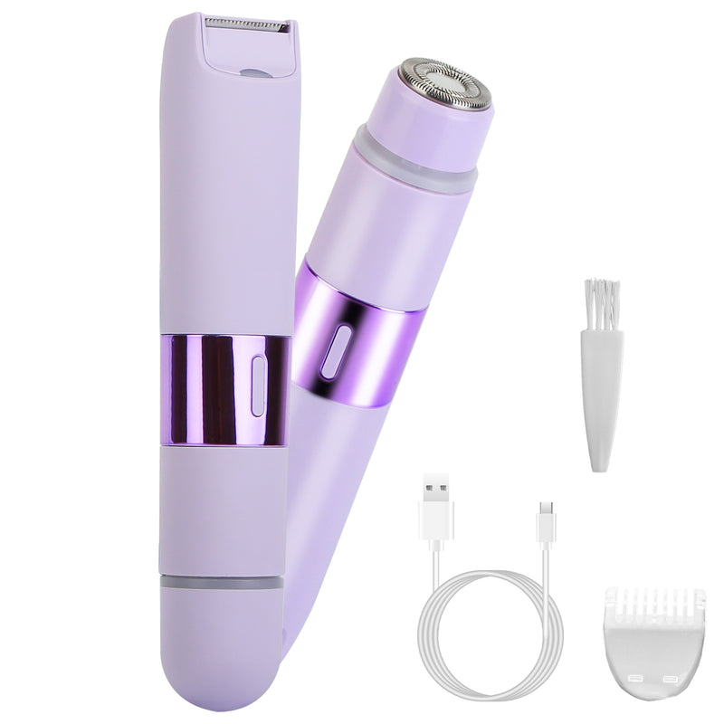 Women's Body Shaver – Cordless Dual-Head Trimmer for Bikini and Underarms