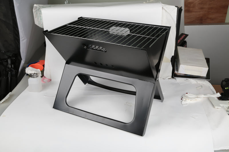 Travel Grill - Foldable Charcoal BBQ for Garden and Camping