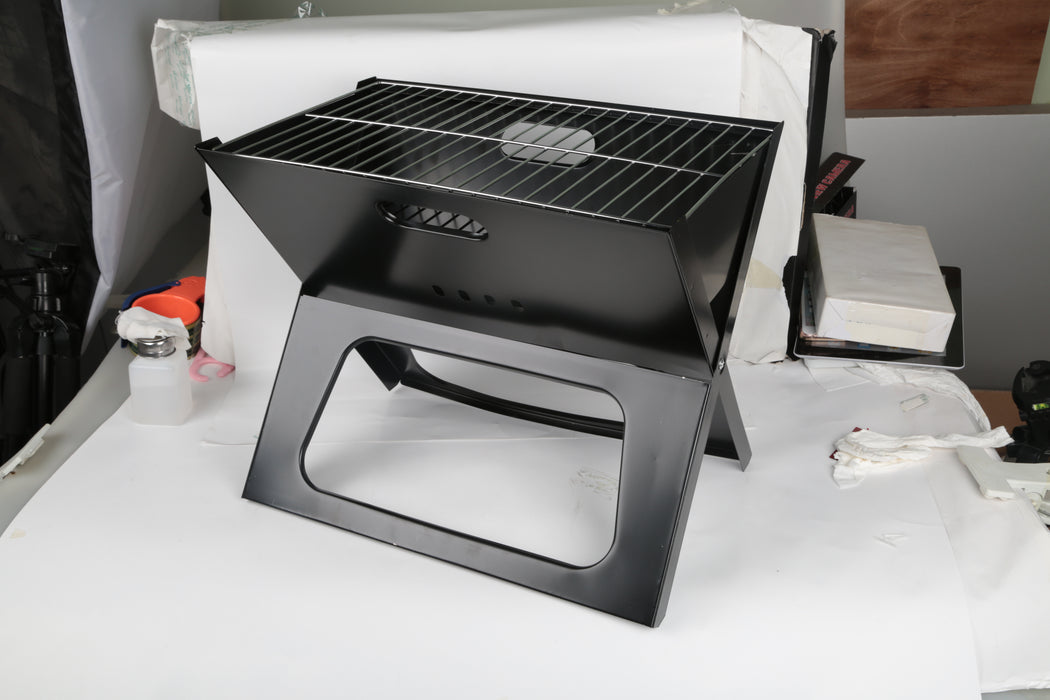 Travel Grill - Foldable Charcoal BBQ for Garden and Camping