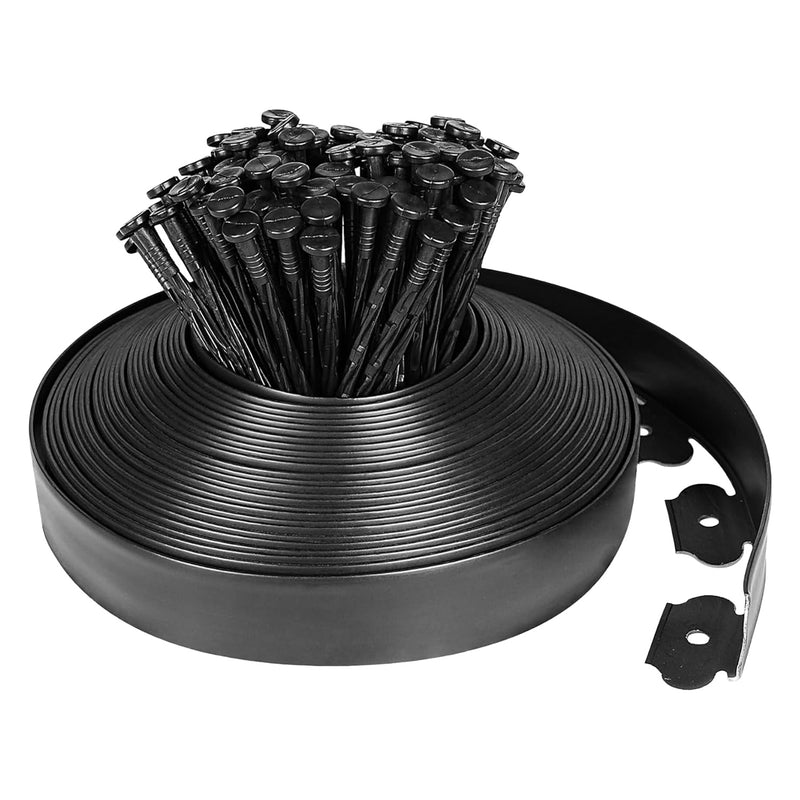 No-Dig Landscape Edging – Black PE Kit