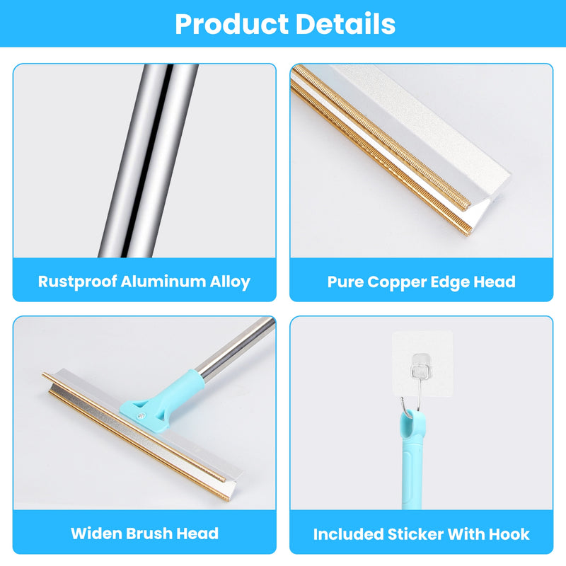 Dog and Cat Hair Remover – Telescopic Rake for Carpets, Clothes, and Upholstery