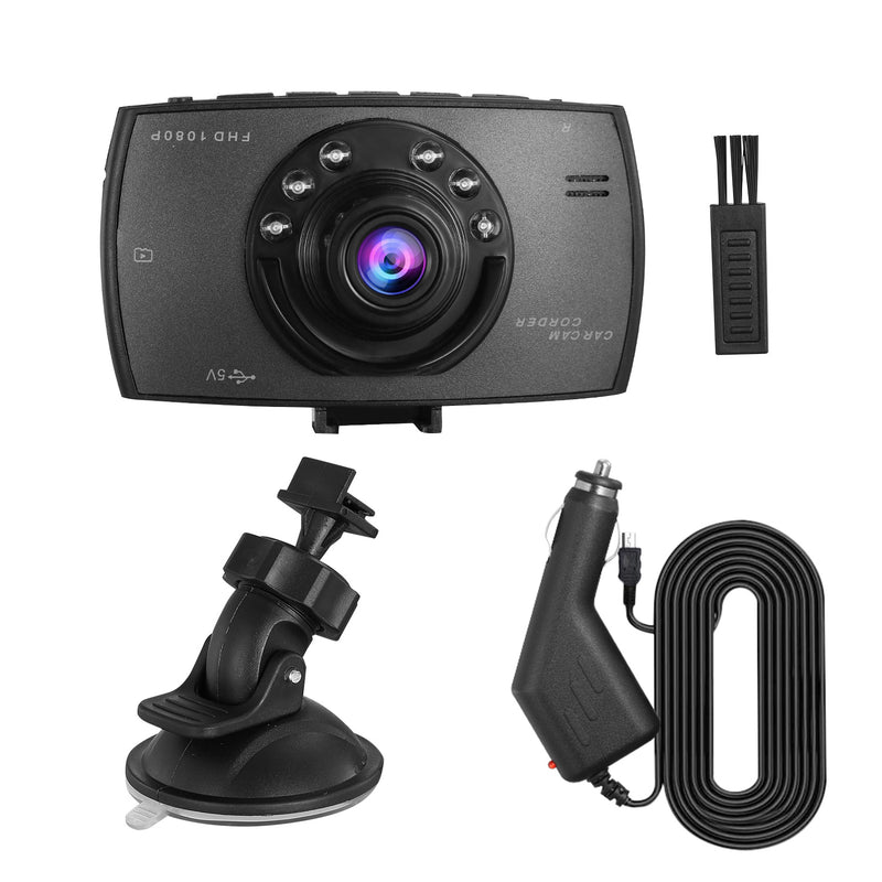 Car Video Recorder – Full HD 1080P with Night Vision and Loop Recording