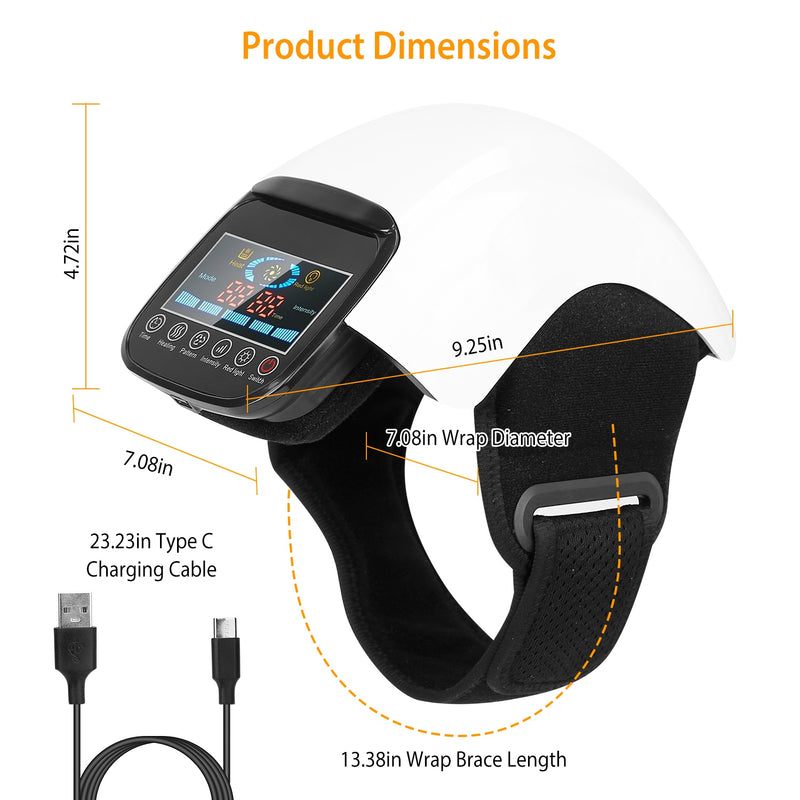 Multifunctional Knee Massager – Infrared Heat, Vibration, and Air Pressure