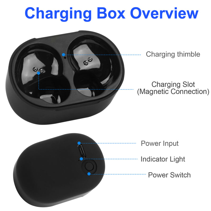 TWS Wireless Earphones V4.2 – IPX4 Stereo with Microphone and Magnetic Case