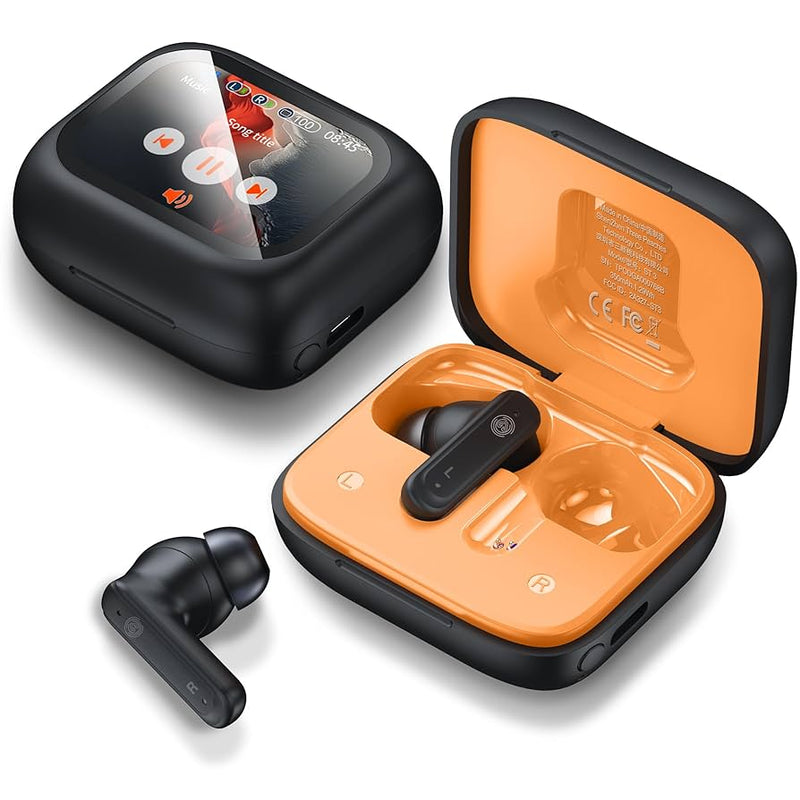 Three Peaches ST3 Wireless Earbuds with Touchscreen Display