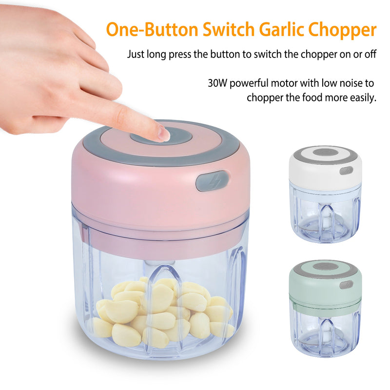 Portable Electric Food Chopper 8.45 oz – Food and Seasonings