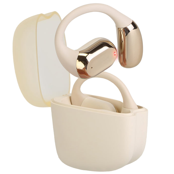 Open Ear Wireless Headphones with Charging Case and LED Display