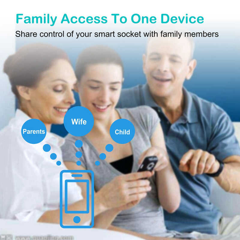 WiFi Smart Socket – Smart Plug with Voice Control and Timer