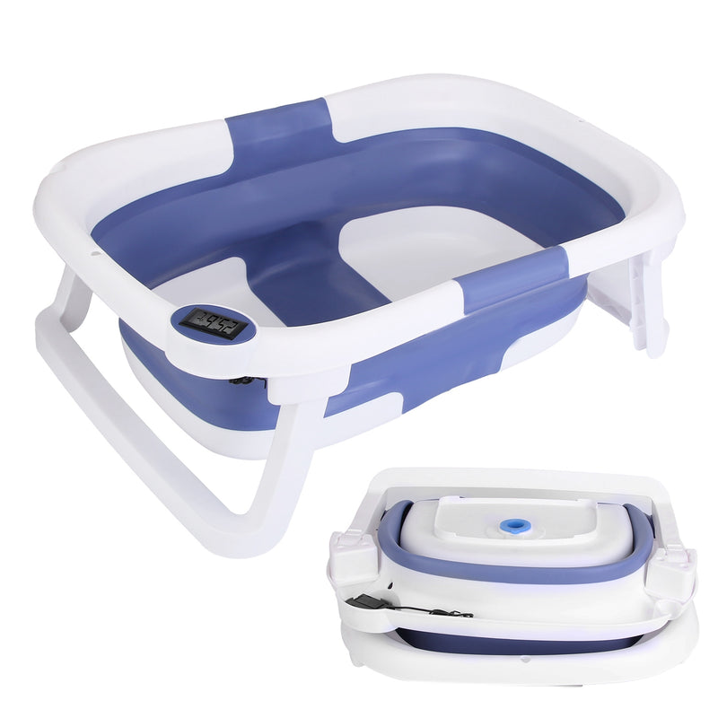 Portable Bathtub – Bathtub for Newborns and Toddlers with Easy Drain