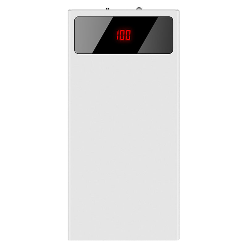 Dual USB Power Bank – 20000 mAh Ultra-Slim with Remaining Power Display