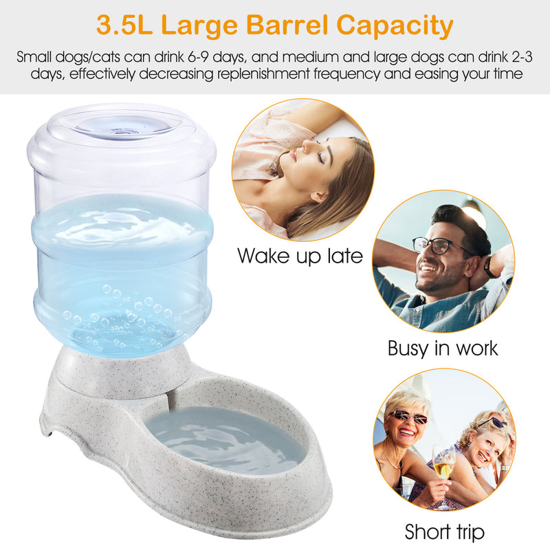 Automatic Pet Water Dispenser 3.5L (1 Gallon)
