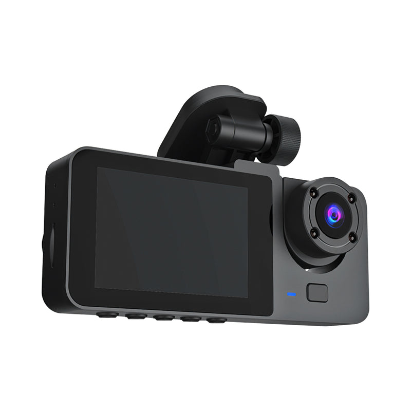 Dashcam – Triple Camera with G-Sensor and Automatic Parking Monitor