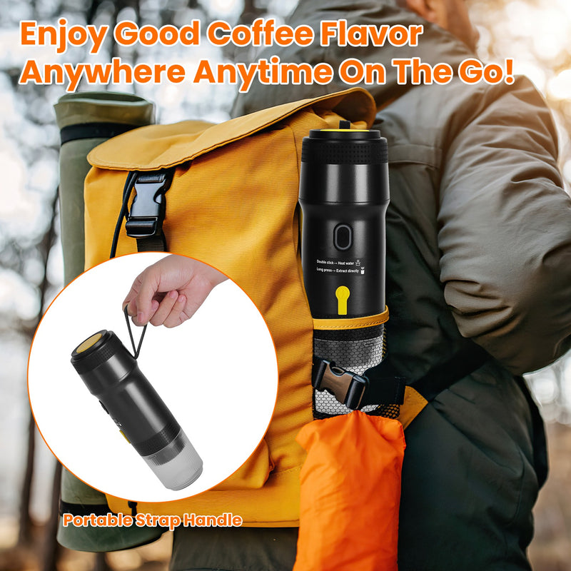 Portable Espresso Machine – For Car, Camping, and Office