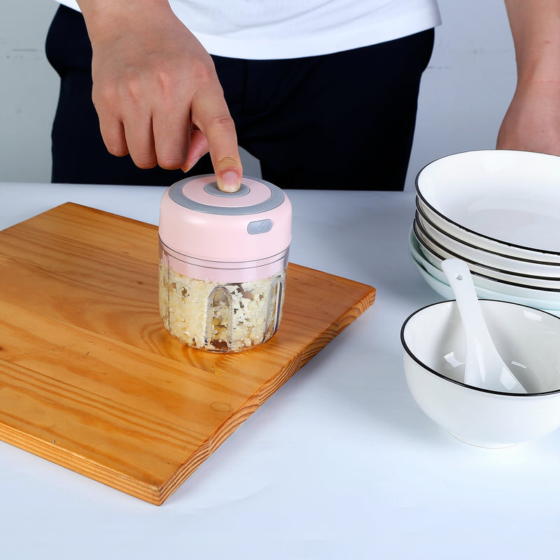 Portable Electric Food Chopper 8.45 oz – Food and Seasonings