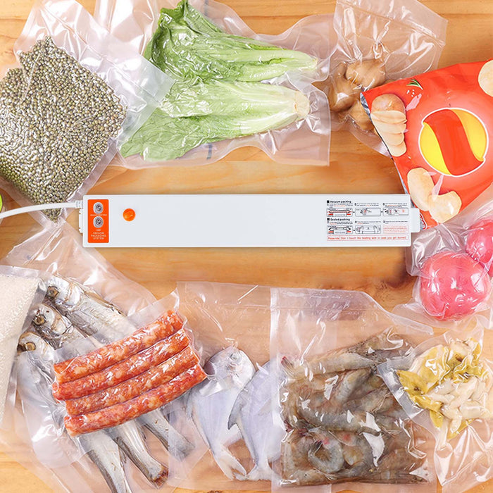 Food Vacuum Sealer Machine – Compact, Electric, and with 10 Bags Included