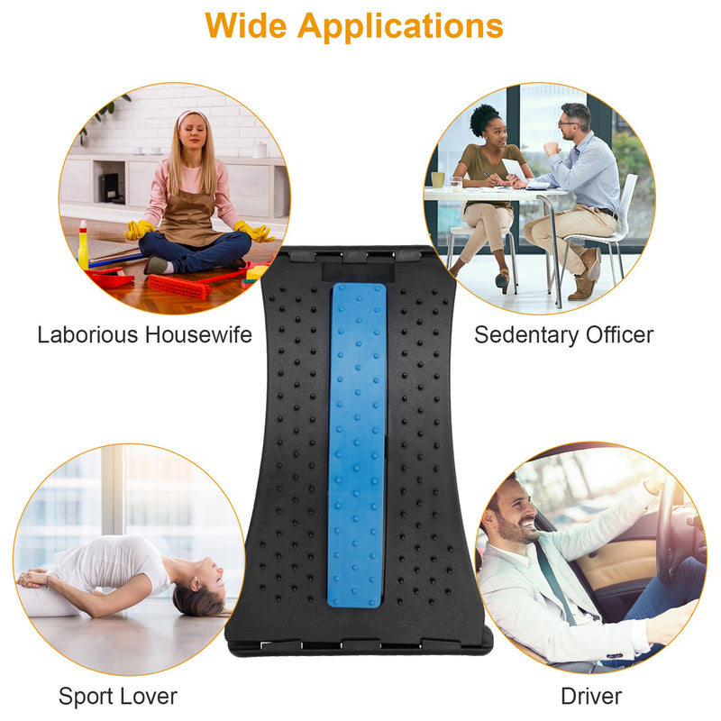 Multi-Level Lumbar Support Stretcher – 96 Acupressure Points