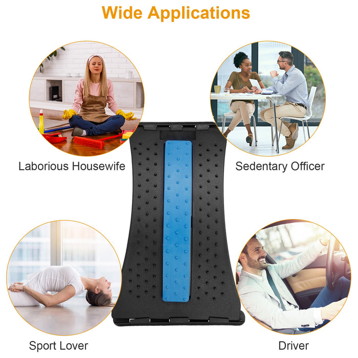 Multi-Level Lumbar Support Stretcher – 96 Acupressure Points