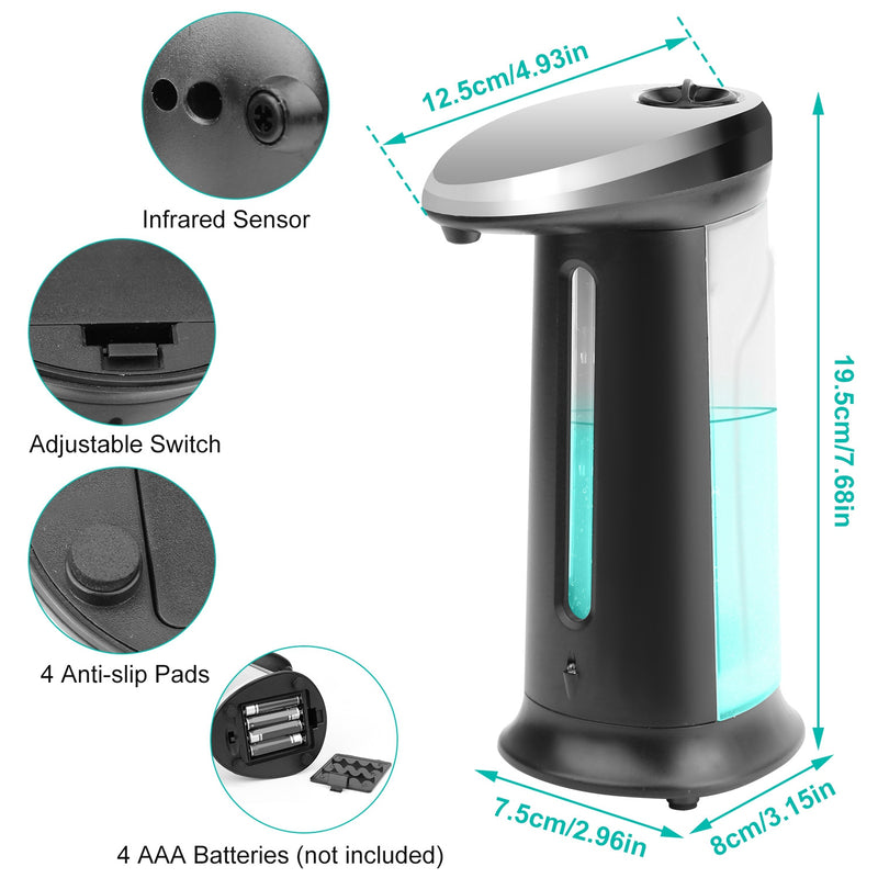 Automatic Liquid Soap Dispenser – Motion Sensor with 400ML Capacity