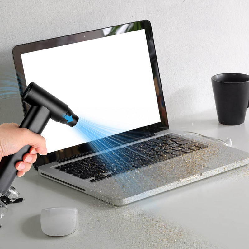 Vacuum and Electric Blower – Portable Compressed Air with Continuous Speed and Long-Lasting Battery
