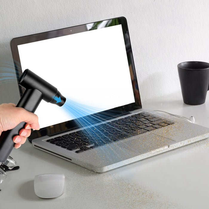 Vacuum and Electric Blower – Portable Compressed Air with Continuous Speed and Long-Lasting Battery