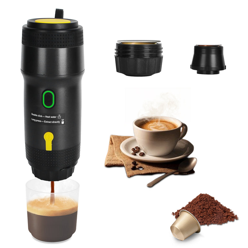 Portable Espresso Machine – For Car, Camping, and Office