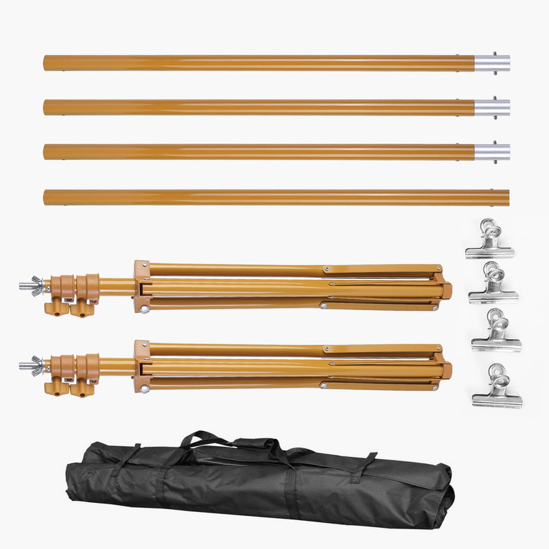 Adjustable Photo Backdrop Stand – 5 to 10 Feet with Bag