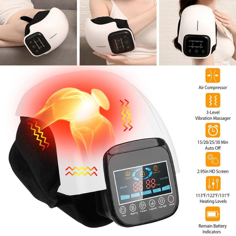 Multifunctional Knee Massager – Infrared Heat, Vibration, and Air Pressure