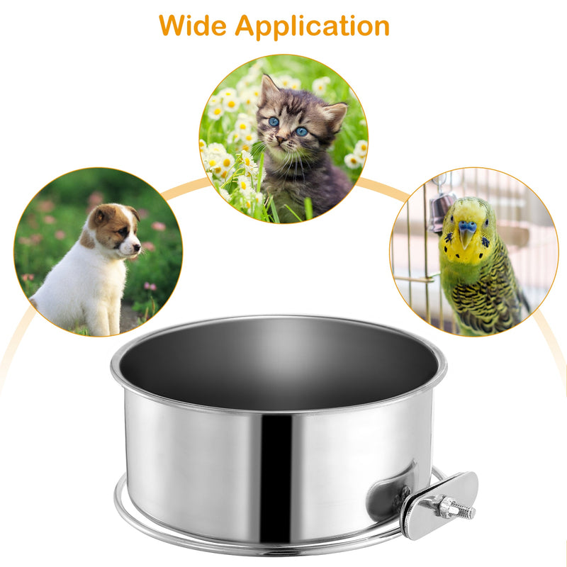 Stainless Steel Cage Feeder – With Clamp Holder